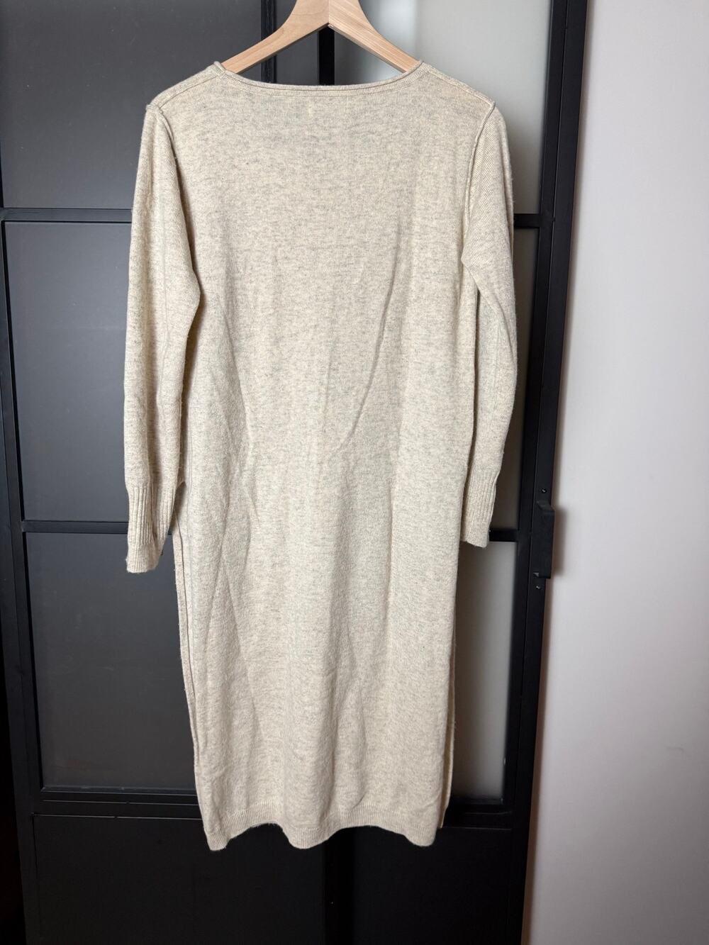 House of Pom Merino Wool and Cashmere Blend Sweater Dress Size Medium